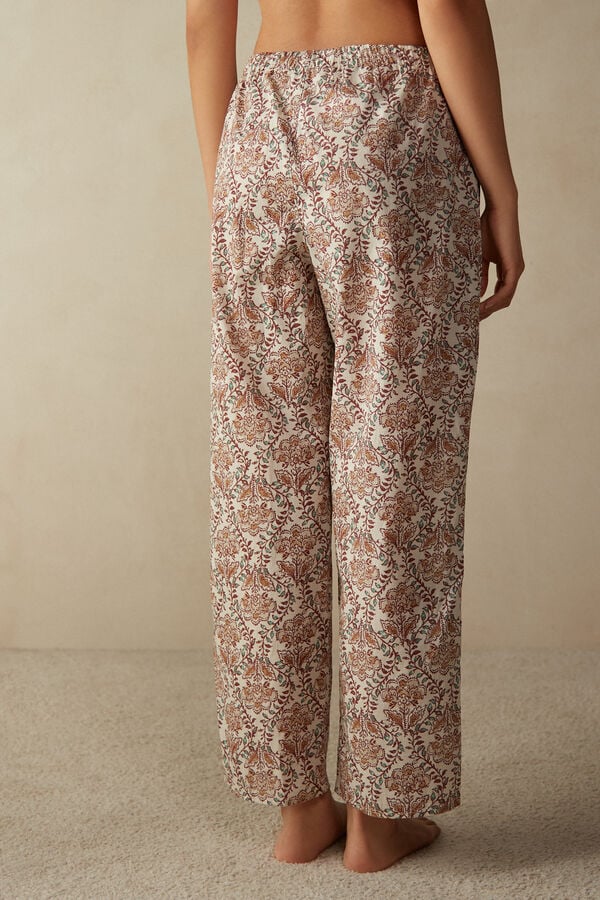 Intimssimi Spices Garden Cotton Trousers Floral | YILVQ81087