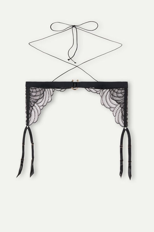 Intimssimi Steal the Show Garter Belt Black | DILKV15752