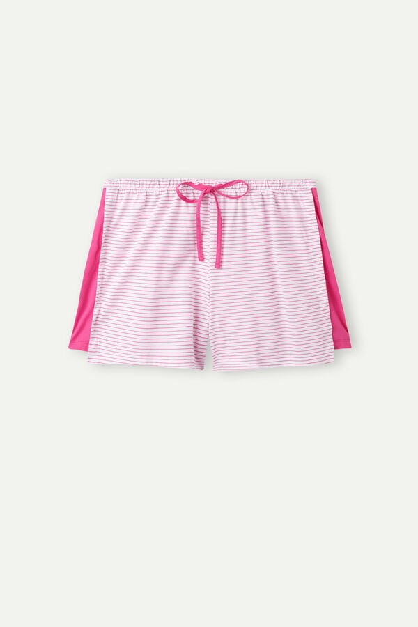 Intimssimi Strawberry Milkshake Shorts in Supima® Cotton Pink | ILCVG99364