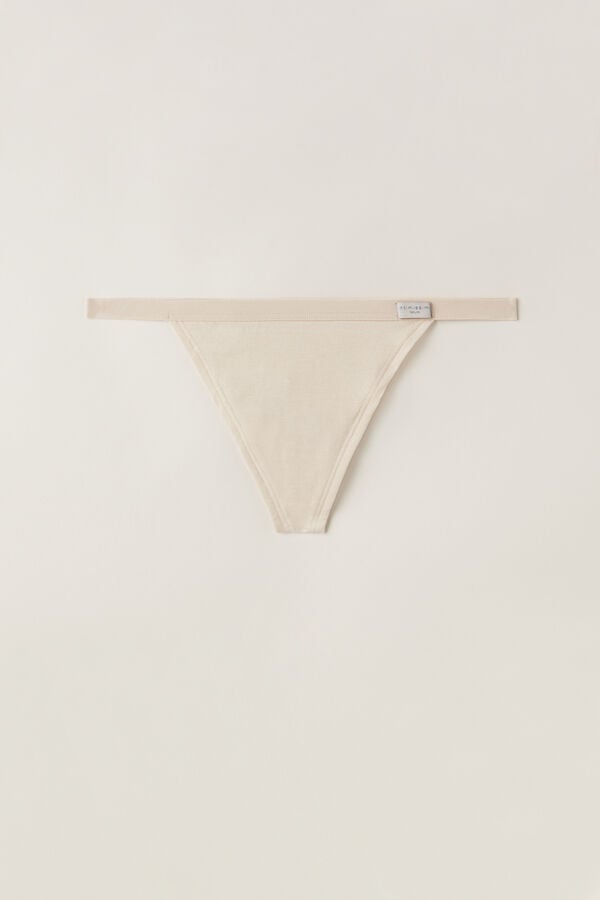 Intimssimi String Thong in Cotton Natural | ILCIF75796