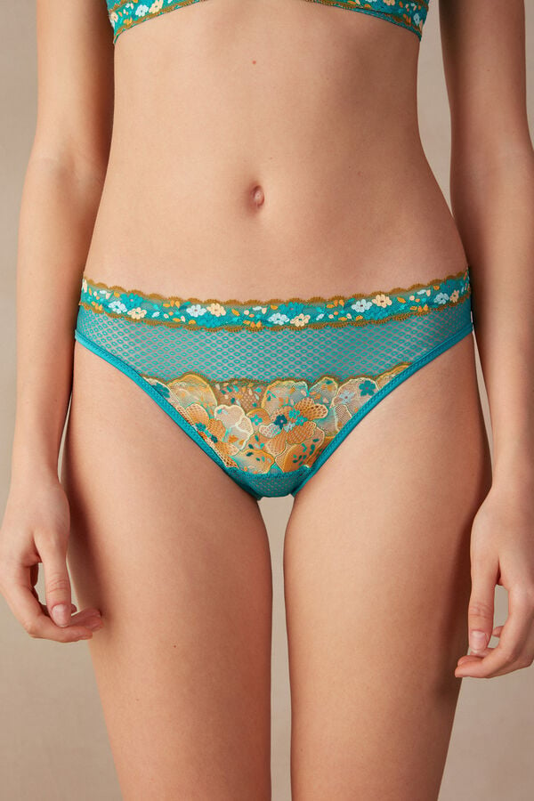 Intimssimi Summer Vibes Panties Blue | BILSO43075