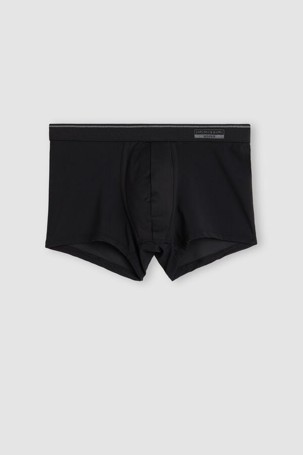 Intimssimi Super Fresh Micro-mesh Boxers Black | ILJVR11899