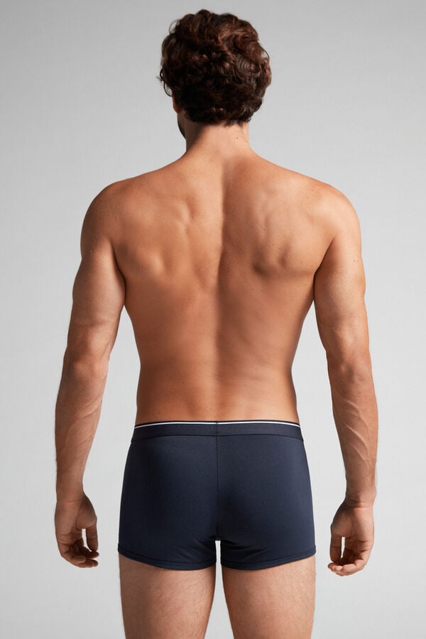 Intimssimi Supima® Cotton Boxers Blue | YILVQ83793