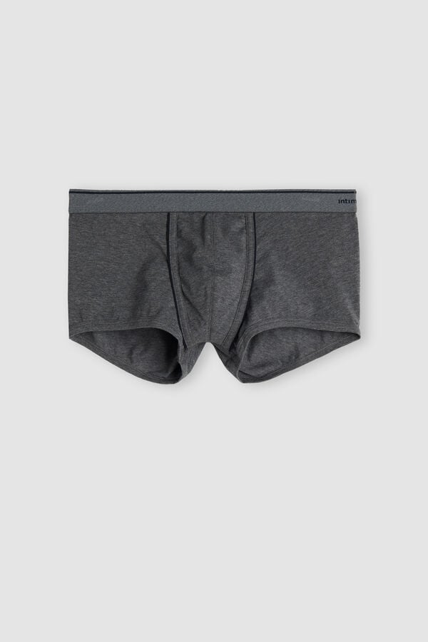 Intimssimi Supima® Cotton Boxers Dark Grey | ILNEJ61805