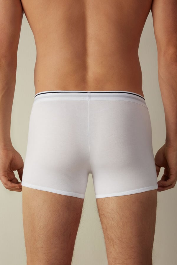 Intimssimi Supima® Cotton Boxers White | SILVO98057