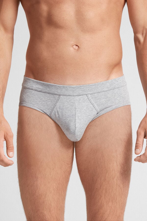 Intimssimi Supima® Cotton Briefs Grey | ILIIZ52574