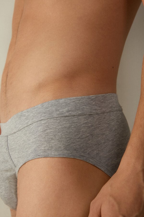 Intimssimi Supima® Cotton Briefs Grey | ILIIZ52574