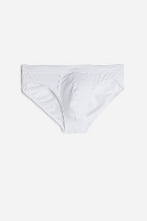 Intimssimi Supima® Cotton Briefs White | FILHY91031