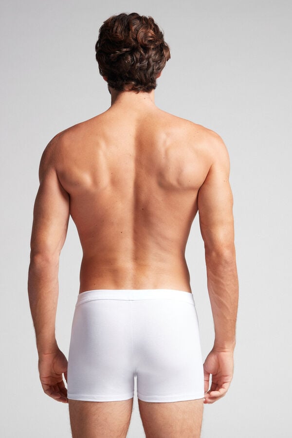 Intimssimi Supima® Cotton Loose Fit Boxers White | AILDF37445