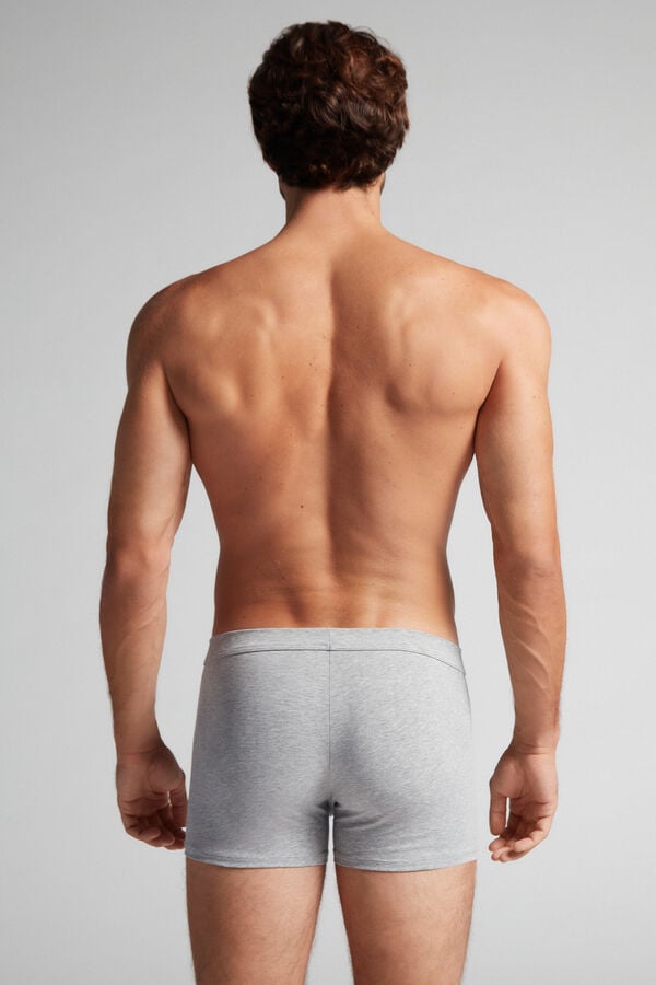 Intimssimi Supima® Cotton Loose Fit Boxers Grey | AILWC86951