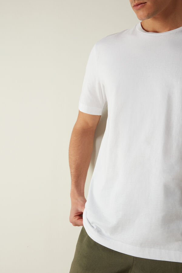 Intimssimi T-shirt in Cotton Jersey White | BILSO72211