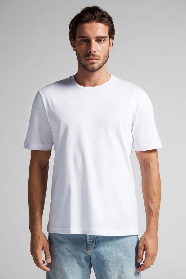 Intimssimi T-shirt in Cotton Jersey White | BILSO72211