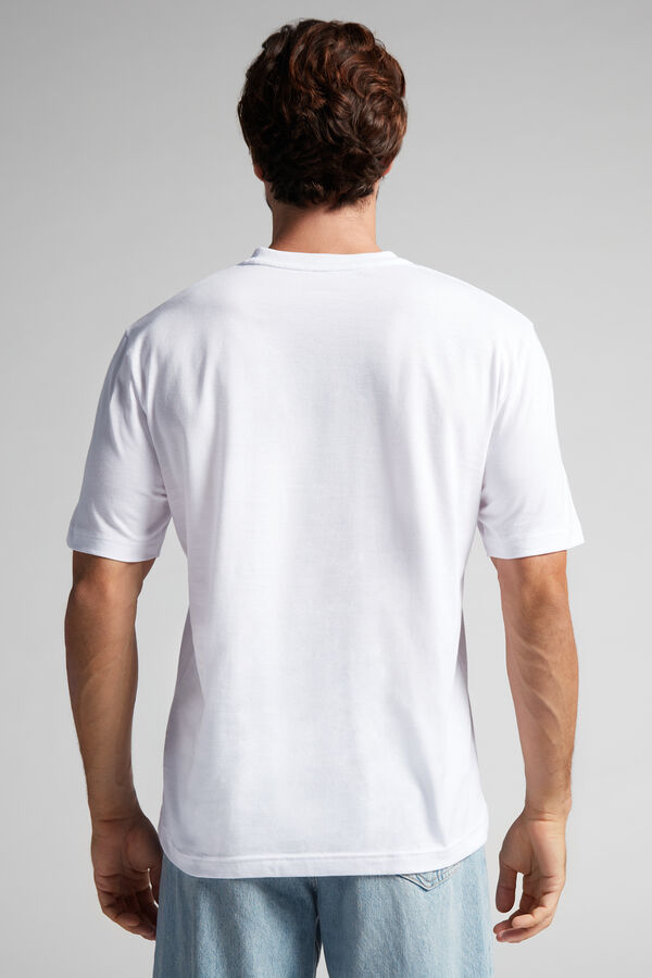 Intimssimi T-shirt in Cotton Jersey White | ILNZX85225