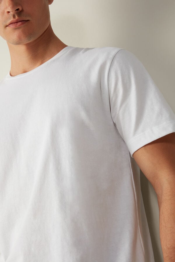 Intimssimi T-shirt in Cotton Jersey White | SILVO58371