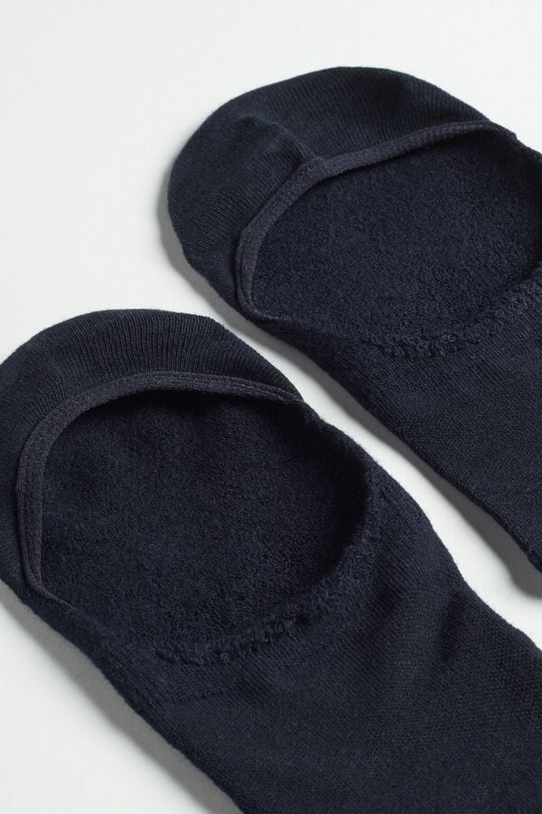 Intimssimi Terrycloth Shoe Liners Blue | TILPQ59104