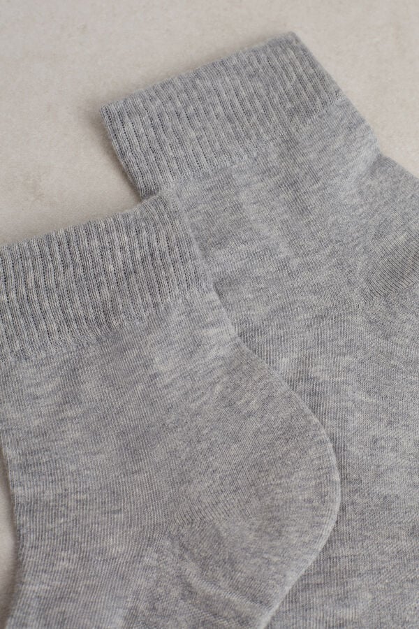 Intimssimi Terrycloth Short Socks Grey | ILZDE14210