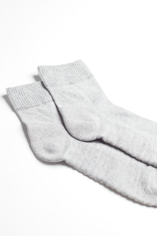 Intimssimi Terrycloth Short Socks Grey | ILZDE14210