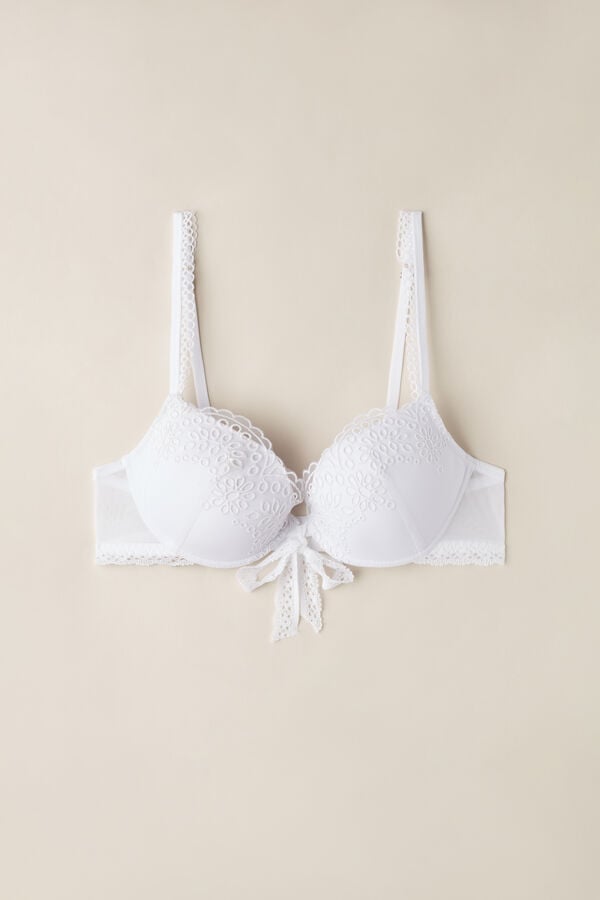 Intimssimi Timeless Simplicity Bellissima Push-up Bra White | ILXBR49068