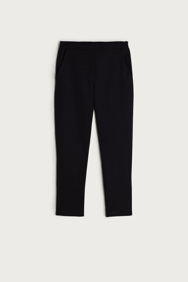 Intimssimi Trousers with Pockets Black | FILUI25546