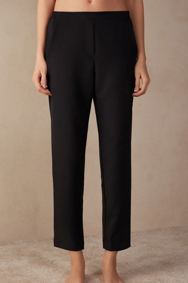 Intimssimi Trousers with Pockets Black | FILUI25546