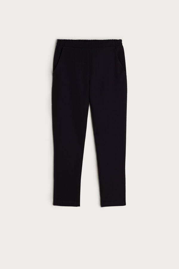 Intimssimi Trousers with Pockets Black | ILJZR70561