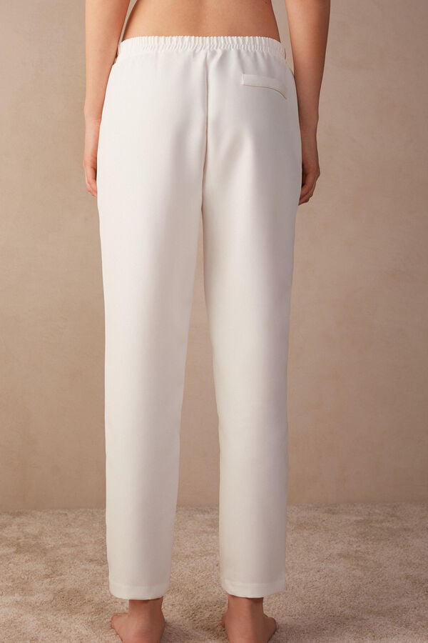 Intimssimi Trousers with Pockets White | BILSO54922