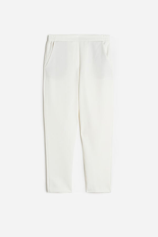 Intimssimi Trousers with Pockets White | BILSO54922