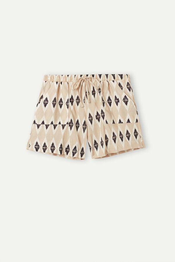 Intimssimi Urban Nomad Cotton Shorts Natural | ILIIZ72359