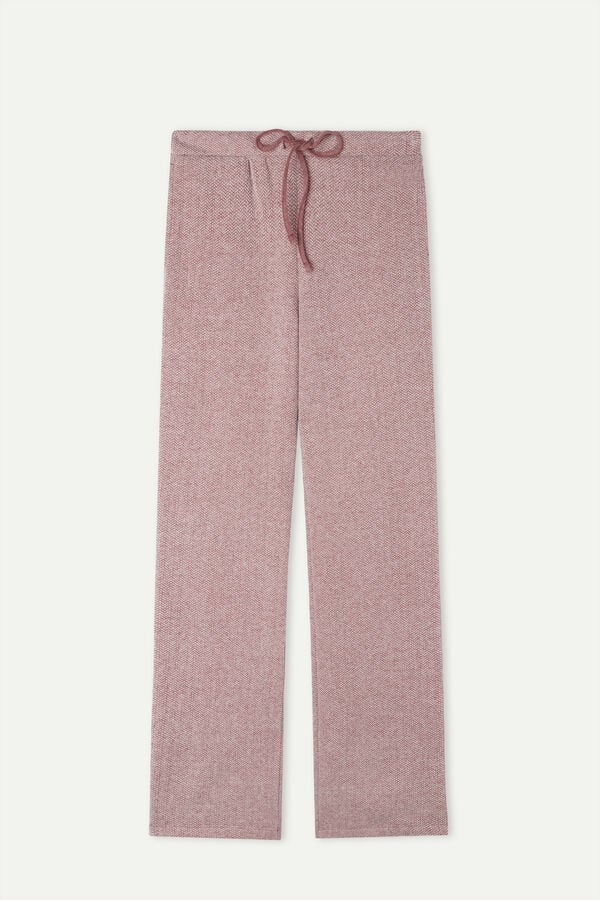 Intimssimi Winter Candies Full Length Sweatpants Dark Pink | ILDFL75188