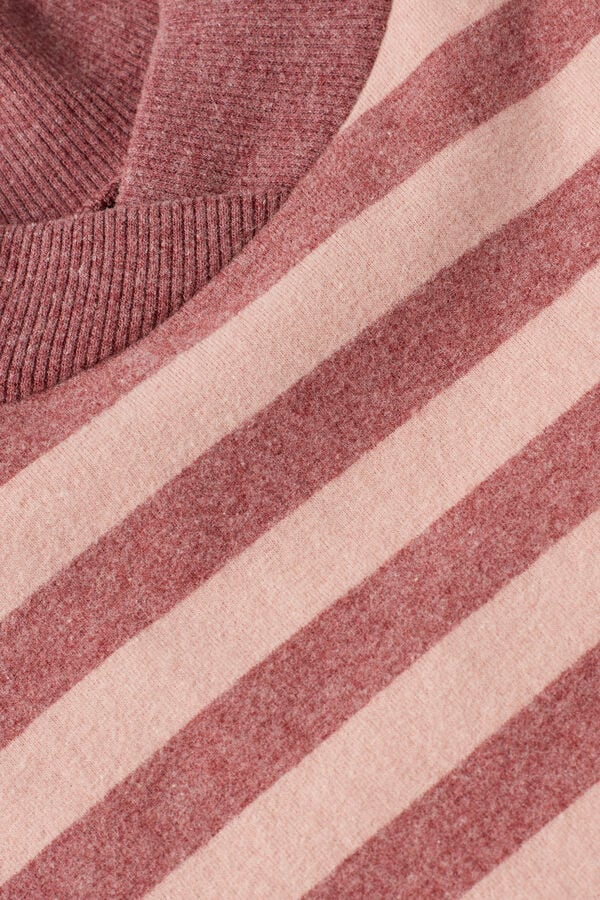 Intimssimi Winter Candies Striped Long Sleeve Top Pink | AILDF55175