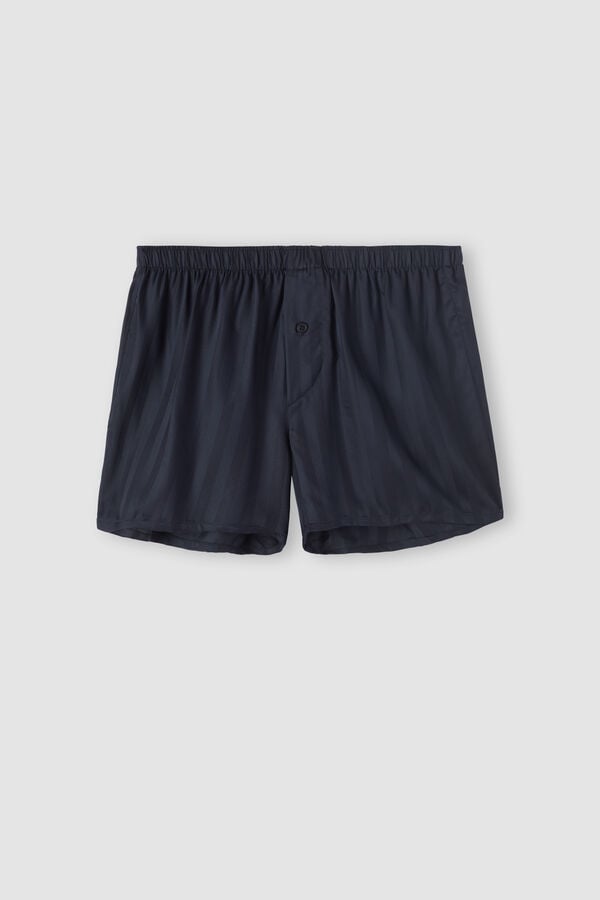 Intimssimi Woven Modal Boxers Blue | ILJVR59530