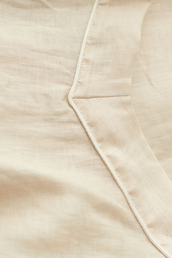 Intimssimi Yacht Night Linen Top Natural | ILNZX25613