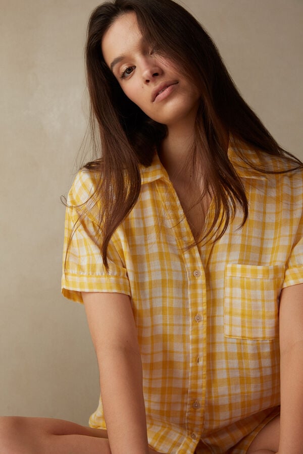 Intimssimi Yellow Submarine Short Sleeve Top Yellow | UILND86919